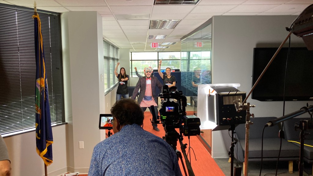 ENG - EFG video production crews for interviews and b-roll.